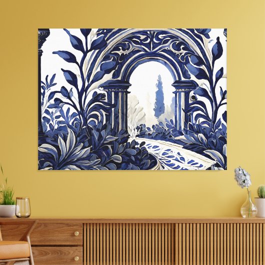 Toile Jardin français classique (Insitu(Salon))