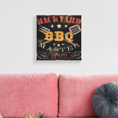 Toile Jardin maître barbecue (Insitu(Salon))