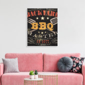 Toile Jardin maître barbecue (Insitu(Salon))