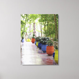 Toile Jardin Majorelle, Jardin Majorelle, maintenant un
