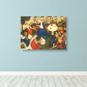 Toile Jardin médiéval d'Eden (Insitu (Plancher de Bois))