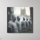 Toile Jardin Memento Mori — Gothique (Recto)