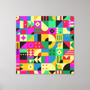 Toile Jardin moderne Abstrait