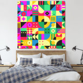 Toile Jardin moderne Abstrait (Insitu(Chambre))