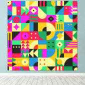 Toile Jardin moderne Abstrait (Insitu (Plancher de Bois))