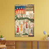 Toile Jardin persan, 15ème siècle (avec papier) (Insitu(Salon))