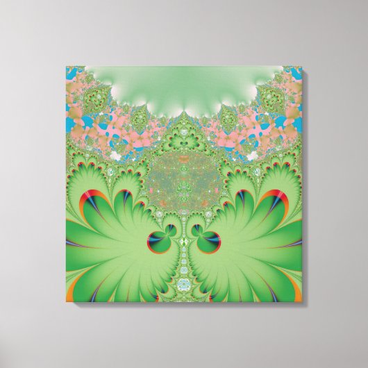 Toile Jardin printanier (Recto)