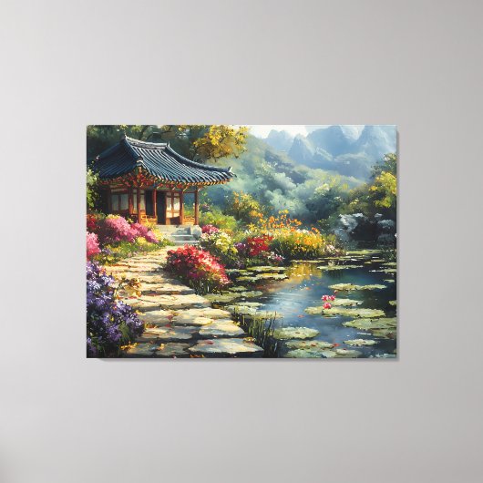 Toile Jardin secret coréen (Recto)