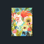 Toile Jardin secret Floral III<br><div class="desc">Jardin secret Floral III par Karen Fields</div>