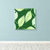 Toile Jardin vert Botanique (Insitu (Plancher de Bois))