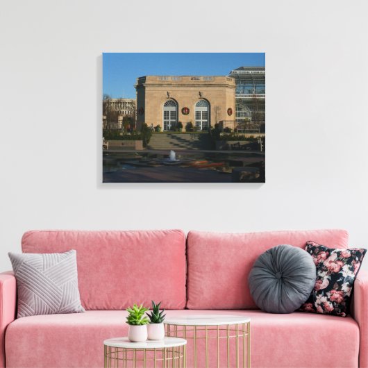 Toile Jardins botaniques à Noël à Washington DC (Insitu(Salon))