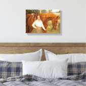 Toile Jasmine le Cheval (par Algernon Talmage) (Insitu(Chambre))
