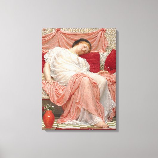 Toile Jasmine par Albert Joseph Moore, Beaux-Arts victor (Recto)