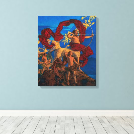 Toile Jason et son professeur | Maxfield Parrish | (Insitu (Plancher de Bois))