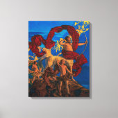 Toile Jason et son professeur | Maxfield Parrish | (Recto)