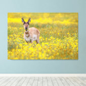 Toile jaune (Insitu (Plancher de Bois))