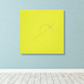 Toile Jaune (Insitu (Plancher de Bois))