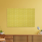 Toile jaune (Insitu(Salon))