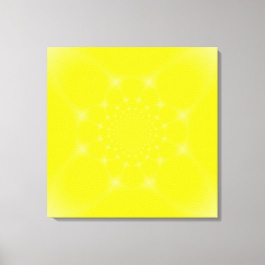 Toile Jaune Étincelant (Recto)