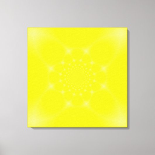 Toile Jaune Étincelant (Recto)