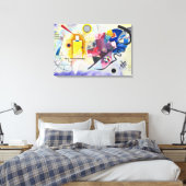 Toile Jaune-Rouge-Bleu | Kandinsky | (Insitu(Chambre))