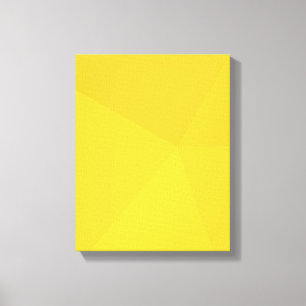 Toile Jaune, simple, moderne, cool, art géométrique tend