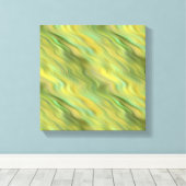 Toile Jaune Tournesol Texture Ondulée (Insitu (Plancher de Bois))