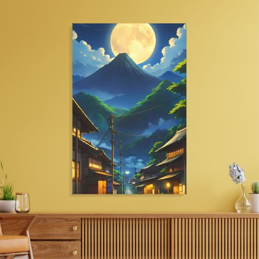 Toile Java au clair de lune (Insitu(Salon))