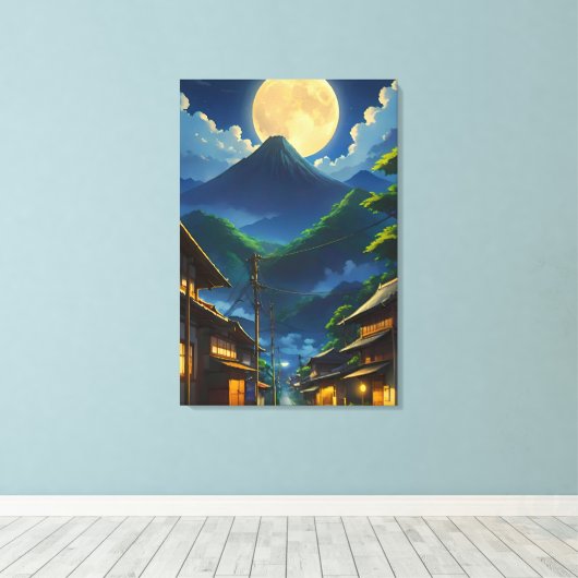 Toile Java au clair de lune (Insitu (Plancher de Bois))