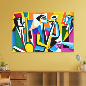 Toile Jazz Band (Insitu(Salon))