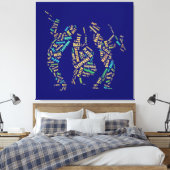 Toile Jazz Band (Insitu(Chambre))