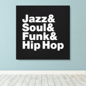 Toile Jazz & Soul & Funk & Hip hop (Insitu (Plancher de Bois))