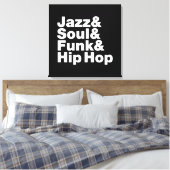 Toile Jazz & Soul & Funk & Hip hop (Insitu(Chambre))