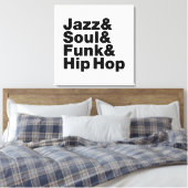 Toile Jazz & Soul & Funk & Hip hop (Insitu(Chambre))