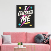 Toile Je célèbre moi (Insitu(Salon))
