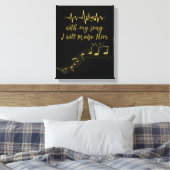 Toile Je le louerai avec la chanson KJV Bible Verse (Insitu(Chambre))