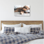 Toile Je ❤️ Naps Poodle (Insitu(Chambre))