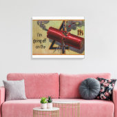 Toile Je pars sur le quatrième # 2 (Insitu(Salon))