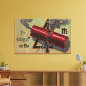 Toile Je pars sur le quatrième # 2 (Insitu(Salon))