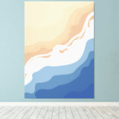 Toile Je pense que je pourrais voir la plage (Insitu (Plancher de Bois))