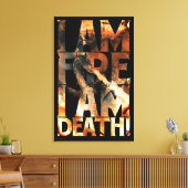 Toile Je Suis Feu Je Suis Mort ! (Insitu(Salon))