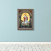 Toile "JE SUIS LE BON SHEPHERD" Jean 10:11 Art Mosaïque (Insitu (Plancher de Bois))