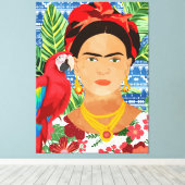 Toile Je suis ma propre muse. Le sujet que je connais le (Insitu (Plancher de Bois))