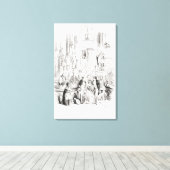 Toile Je suis marié (Insitu (Plancher de Bois))