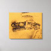 Toile Je suis perdu (Recto)