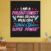 Toile Je Suis Phlebotomiste (Insitu(Salon))