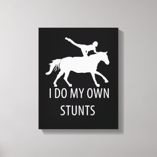 Toile Je Suis Propre Stunts Vaulting Horseriing