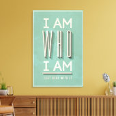 Toile Je Suis Qui Je Suis (Insitu(Salon))