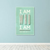 Toile Je Suis Qui Je Suis (Insitu (Plancher de Bois))