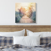 Toile Je suis reconnaissant pour l'aventure (Insitu(Chambre))